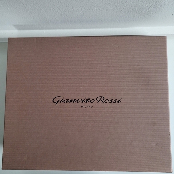 Gianvito Rossi Hailee 85 Elastic/Suede Sandals New In Box Size 11 US/41 IT - Picture 16 of 16